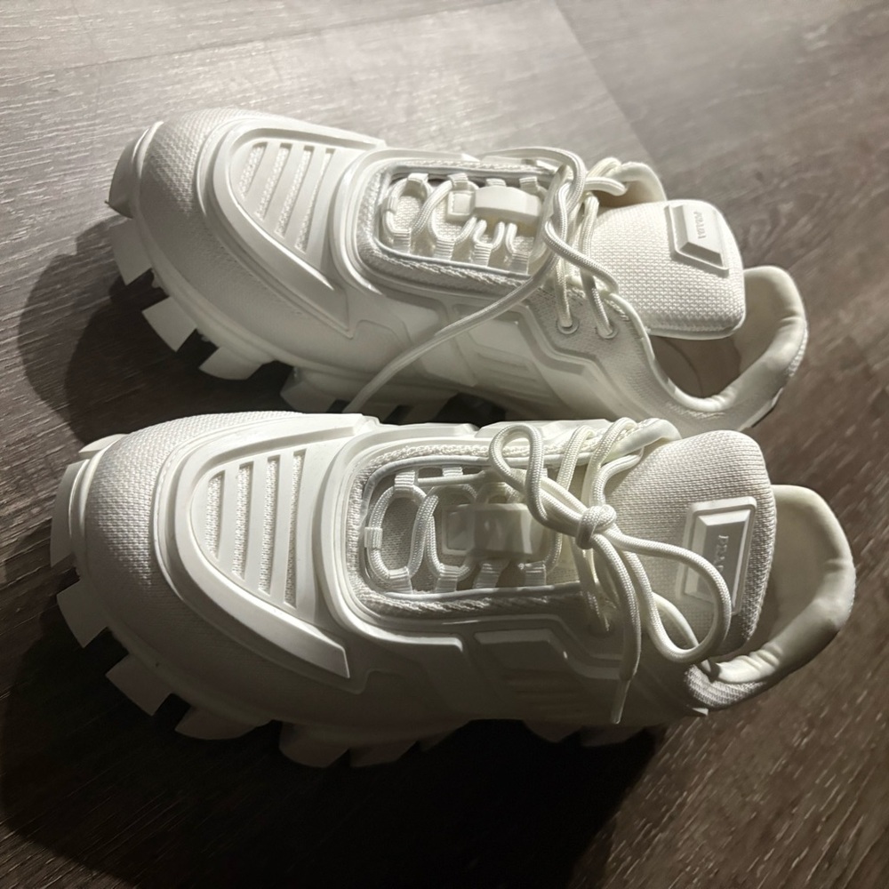 Prada Men's White Sneakers